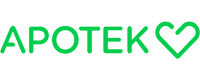 Logotype för Apotek Hjärtat som är återförsäljare av EYZ Protect mot torra ögon.