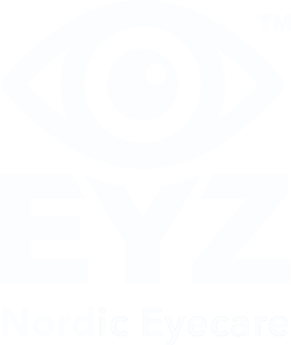 Logotype för EYZ - Torra ögon? Inte längre